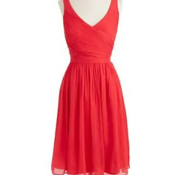 J. Crew | Dresses | Like New Jcrew Cocktail Dress Heidi Strawberry Sz 6 |  Poshmark